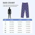 thumbnail image 4 of Fotbe Lavender Flowers Pantalones de Pijama para Hombre, Pantalones de Dormir, Pantalones de Casa con Cintura Ajustable y Bolsillos-X-Large, 4 of 6