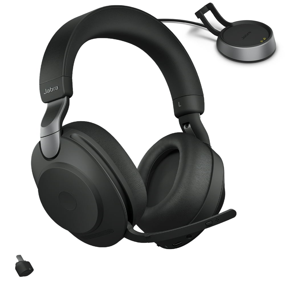 Jabra Evolve2 85 USBC MS Teams Stereo Stand Black Wireless Headset