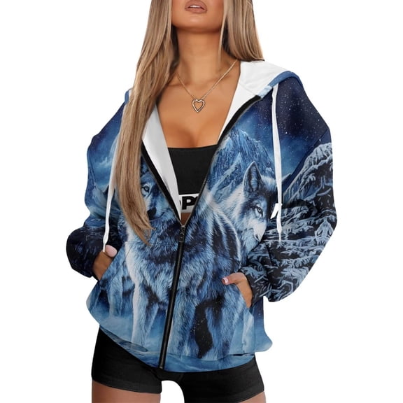 Garronmavis Women Oversized Sweatshirts Versatile Zip Up Hoodies for Women Stretchy Long Sleeve Winter Outfits with Pocket