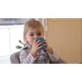 thumbnail image 2 of Suction Cup For Children, 100% Silicone, Soft And Very Resistant Material, Adheres Table/High Chair Shelf, Tab To Lift The Plate, Microwave Compatible, Blue, 2 of 5
