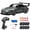 Gray, variant on QYROS RC Drift Car, 1:24 Scale Remote Control Vehicle With LED Lights, 2.4GHz 20KM/H 4WD High Speed RC Cars, Drifting Tires&Two Batteries, Racing Sports Toy Idea Gift