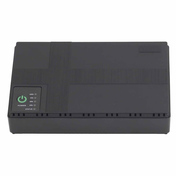 Mini UPS Batería De Respaldo 10400mAh Fuente De Alimentación De Salida Versátil Cámara De Seguridad Ininterrumpida Módem Enrutador Teléfono Inteligente