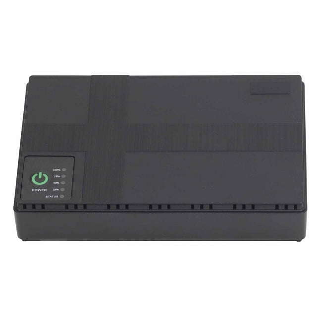 Fuente De Alimentación De Batería De Respaldo 10400mAh Entrada Dual UPS Batería De Respaldo Mini Banco De Energía Para Enrutador Módem Seguridad Fuente De