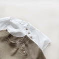 thumbnail image 5 of Blusas y camisas de manga corta con cuello redondo para niños y niñas, color liso, para tiempo libre, cuello redondo, manga corta, para niños, 5 of 5