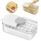 thumbnail image 1 of 32 Bandeja cuadrada Maker Casa de alimentos de gran capacidad de almacenamiento con silicona reutilizable Kit de cubo anticongelante, 1 of 2