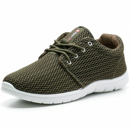 Alpine Swiss Kilian Mesh Sneakers Casual Shoes Mens & Womens Lightweight (Best Casual Shoes To Wear With Skinny Jeans)