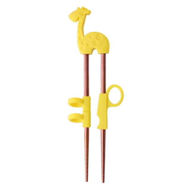Palillos de entrenamiento Baoblaze jirafa amarilla