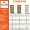 thumbnail image 3 of Skip's Garage Hardwork Outdoor Cornhole Board Set Include Hole Lights Backyard 2x4, 3 of 5