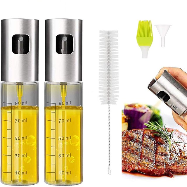 Spray De Aceite, Spray De Aceite 100ml Spray De Aceite De Oliva Con Pincel// kaili Sencillez