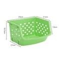thumbnail image 3 of Washranp Fruit Vegetable Storage Basket,Stackable Hollow Out Organizer Bins for Kitchen Tool, 3 of 6