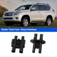 thumbnail image 2 of For Toyota Prado 2010-20 2700/4000 Heater Water Tank Four-Way Interface Evaporator Water Pipe Connec, 2 of 5