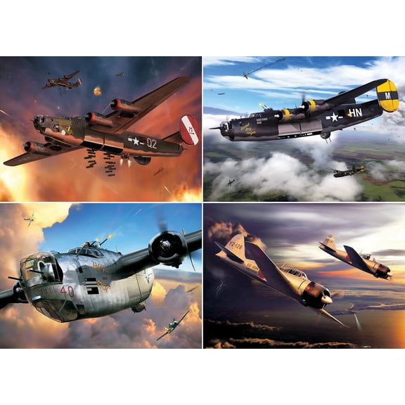 Warbirds of WWII 1000-Piece Puzzle
