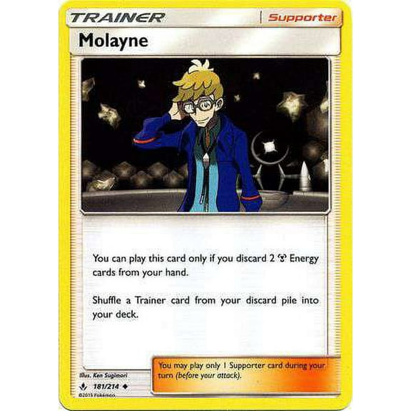 Pokemon Unbroken Bonds Molayne #181