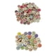thumbnail image 1 of 200pcs Botones de en apariencia forma forma forma Suministros Artesanía Decoración, 1 of 7