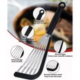 thumbnail image 2 of Espátula de cocina con mango de silicona para sartén flexible para pescado/huevos/carne/bola de masa hervida, 2 of 4