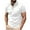 White, variant on Xunlbb Mens Shirt Mens Dress Shirts Man Fashion Leisure Solid Color Versatile Button Turndown Collar Short Sleeve Top, S-3XL