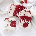 thumbnail image 1 of Ropa interior Love Strawberry, ropa interior Big Red Girl, bragas de algodón con cintura entrepierna para mujer, 1 of 6