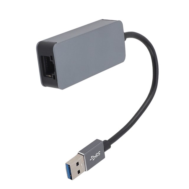 USB 3.0 To 2.5G Ethernet Adapter, Power Saving High Speed Portable USB 3.2 To RJ45 Ethernet Adapter for Computer