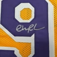 thumbnail image 3 of Autographed/Signed Chevy Chase Fletch Los Angeles LA Yellow Basketball Jersey Beckett BAS COA, 3 of 4