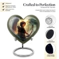 thumbnail image 3 of Forest Archer Ready To Shoot - Heart Shaped Cremation Urns - Adult Heart Shaped Urn - 8 Inch - Urn Adult Human Ashes - Heart Urns For Human Ashes - Cremation Urn For Adult - Ash Urn For Humans Male, 3 of 5