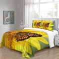 thumbnail image 4 of Reversible Microfiber Butterfly Bedding Set With Zipper Closure For Children, Teens, Adults, King Pieces 135*200 Cm, 4 of 5