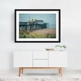 thumbnail image 2 of Ocean City Fishing Pier 02 - Ocean City Maryland Photography Boardwalk Beach Coastal Ocean Scenic Summer Black Framed Wall Art Print 5 x 7 inches, 2 of 4