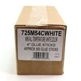 thumbnail image 3 of 725M54CWHITE Mini Size 4" White Color Hot Glue Stick - 5 lb Box, 3 of 3
