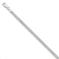 thumbnail image 1 of 925 Sterling Silver 3.3mm Rambo Chain Bracelet, 1 of 5