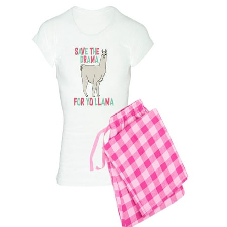 

CafePress - Save The Drama For Yo Llama - Women s Light Pajamas
