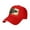 Red, variant on - Cat Dinosaur Baseball Cap Adjustable Size for Running Workouts and Outdoor Activities All Seasons casquette for Men Women