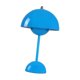 thumbnail image 4 of Lámpara de mesita de noche táctil, lámpara de escritorio para sala de estar, moderna, sin parpadeo, puerto USB integrado, atenuación táctil, cambio de Azul, 4 of 8
