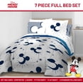 thumbnail image 2 of Disney Mickey Mouse Full Comforter Set - 7 Piece Bedding Includes Sheet Set & Pillow Covers - Super Soft Cozy Celestial Bedding, 2 of 5