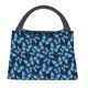 thumbnail image 1 of Fotbe Blue Butterfly Bolsa Térmica Portátil con Estampado, Bolsa de Entrega de Alimentos Aislada, Bolsa Reutilizable de Gran Capacidad para Comidas y Supermercado, 1 of 6
