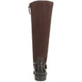 thumbnail image 2 of Franco Sarto Womens Merina Knee High Riding Boots Castagno Brown Wide Calf 6M, 2 of 5