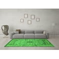 thumbnail image 3 of Ahgly Company Indoor Rectangle Oriental Green Industrial Area Rugs, 7' x 9', 3 of 4