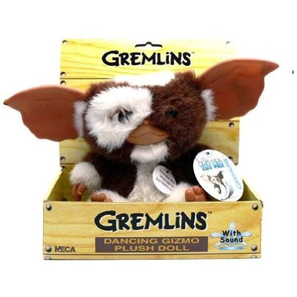 Gremlins Movie GIZMO Smiling 6-inch Soft Plush Toy Plastic Features Neca NEW