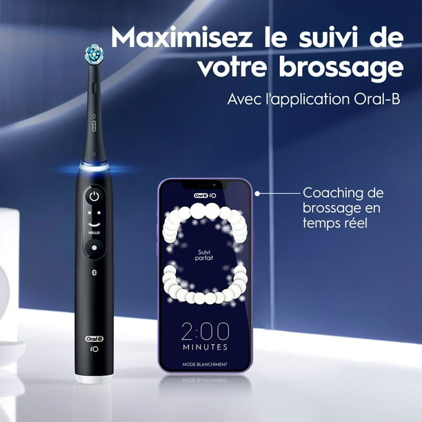 Oral-B iO Series 8 Electric Toothbrush with 3 Brush Heads, iO8