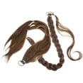 thumbnail image 2 of 2pcs Ponytail Extension Woman Braided Hair Extension Ponytail Long Braided Ponytail Wig, 2 of 4