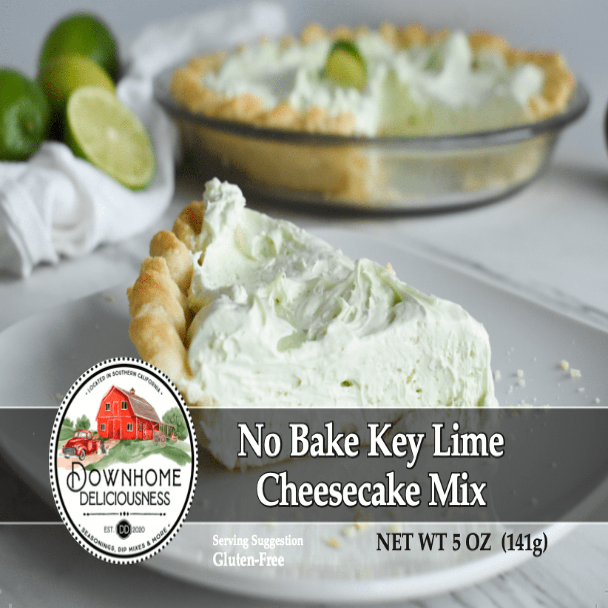 Downhome Deliciousness Key Lime NoBake Cheesecake Mix