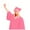 Pink, variant on PMVFHDE Graduation Attire for Women and Men Adult College Completion Gown with Tassel Cap Set for Commencement Pink,39