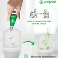 thumbnail image 5 of All Natural Toilet Odor Drops Eliminator Deodorizer Odor Blocker Liquid Blocker Air Freshener - Travel Dropper personal Bottle (Happy), 5 of 6