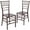 Mahogany, variant on Flash Furniture 2 Pk. HERCULES Series Mahogany Resin Stacking Chiavari Chair