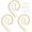 Gold, variant on Glasses Chain, Metal Eyeglasses Strap Stylish Mask Lanyard Chains with Chain End for Women Silver -