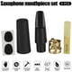 thumbnail image 3 of De Boquilla De Saxofón + Clip + Tapa De Clip + Caña + Almohadilla Dental Para Accesorios De Instrumentos Musicales De Saxofón 5 Uds Yuarrent OD008553-00, 3 of 7