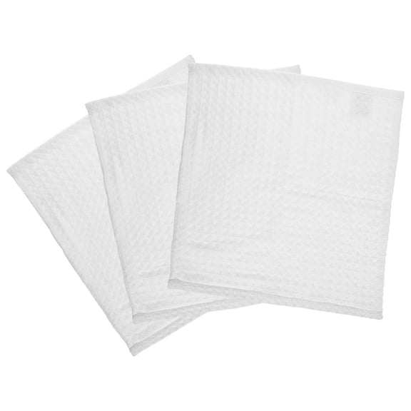 3 Pcs Scarf Cotton Towels Makeup Removal Clean White Pure