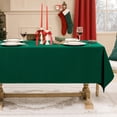 thumbnail image 4 of Mantel Softalker Jacquard verde, 152 x 213 cm, impermeable, 4 of 8
