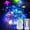 Multicolor, variant on 10M LED Fairy Silver Wire String Light Battery Box with Remote Control Wedding Garland Lamp Christmas Home Party Decoration