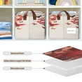 thumbnail image 6 of BZSMCE Collapsible Fabric Cube Storage Bins Red Butterfly Heart Design Pattern Storage Box, 6 of 8