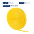 thumbnail image 2 of Lightweight Polypropylene Webbing Strap 1" 50 Yards Dark Yellow Strapping Band for Outdoor, 2 of 5