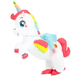 thumbnail image 1 of Disfraz Inflable De Unicornio Para Niños 85-125cm Belug, Blanco, 1 of 4